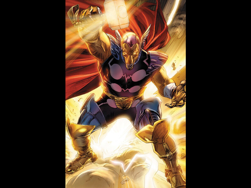 Thor in Golden Armor — Gold