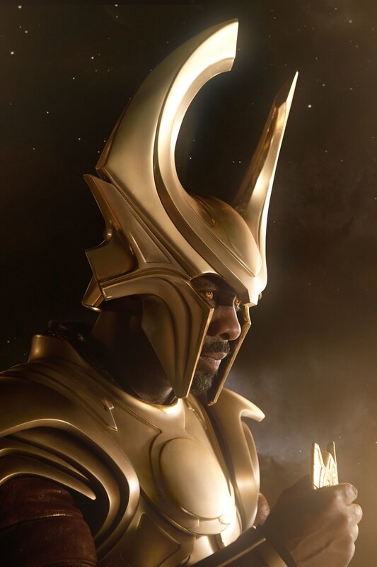 Thor in golden armor