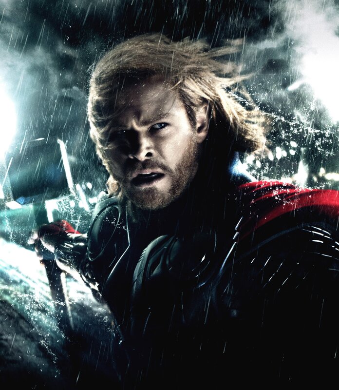 Thor in Rain — Black, Dramatic, Night, Photograph, Storm
