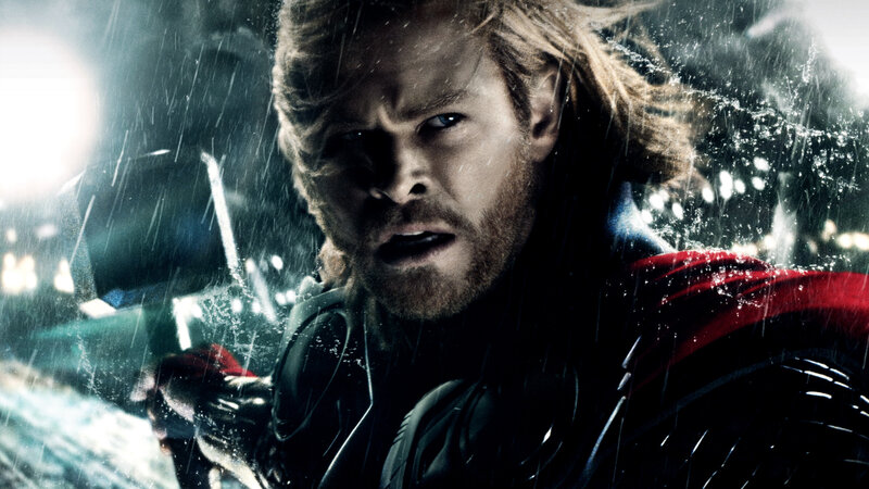 Thor in Rain — Black