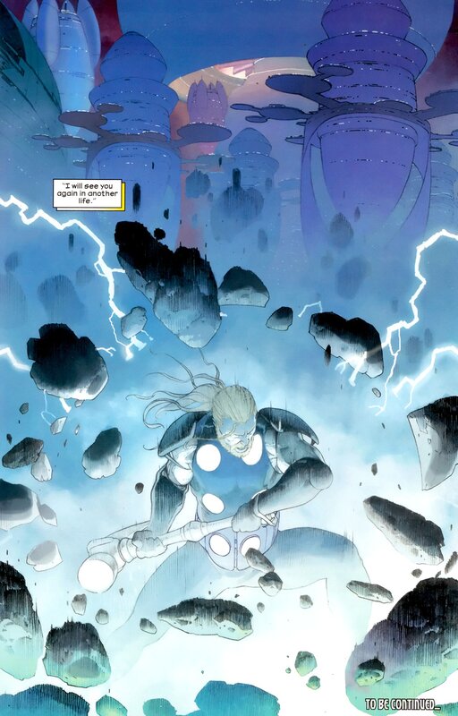 Thor in space debris