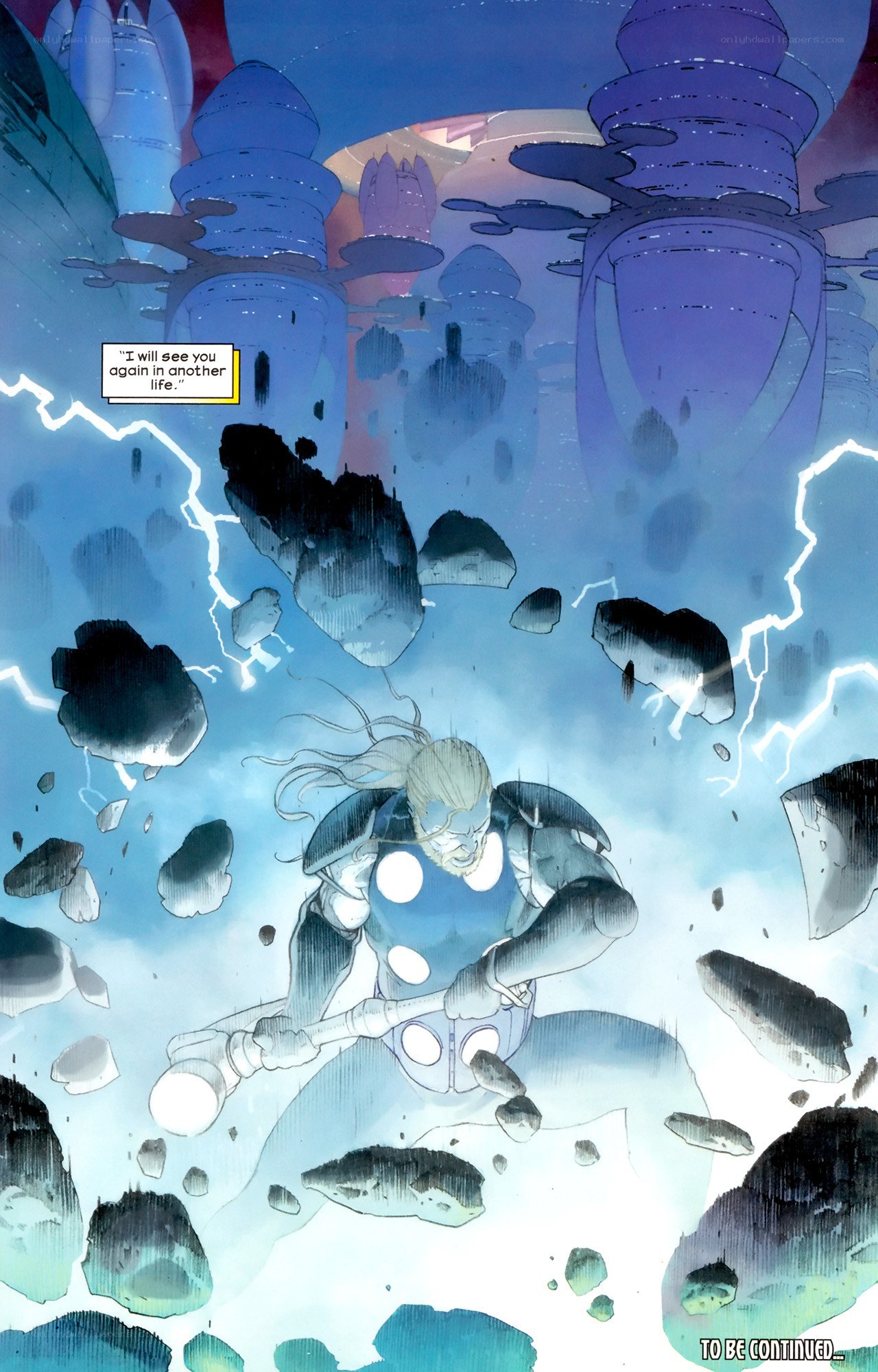 Thor in space debris