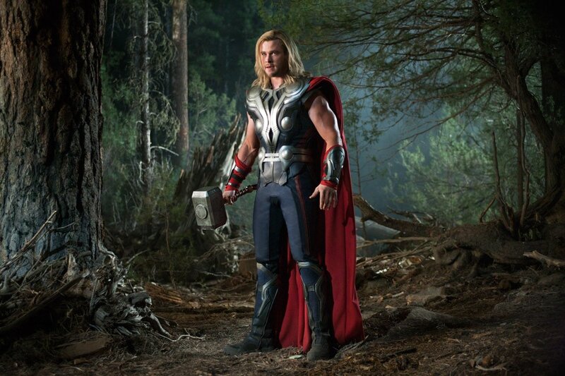 Thor in the forest
