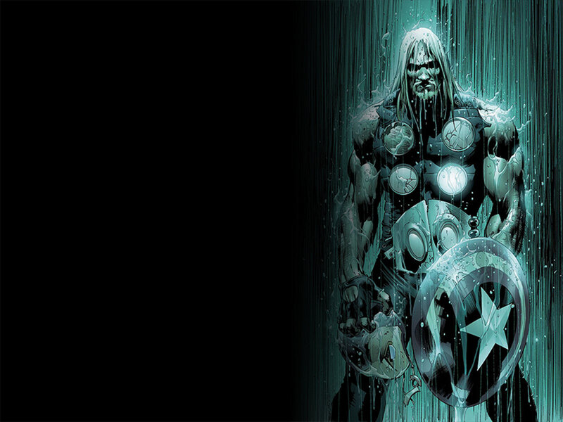 Thor in the rain