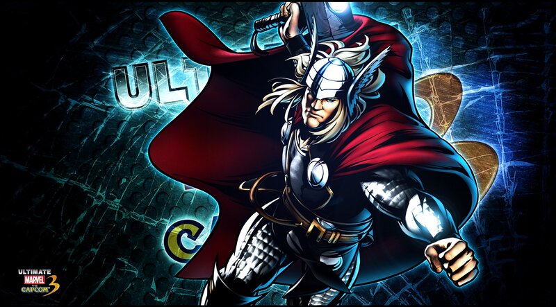 Thor in Ultimate Marvel vs. Capcom 3