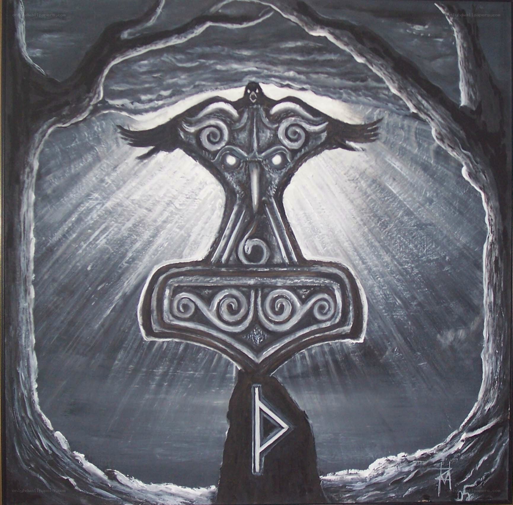 Thor's Hammer in a cave