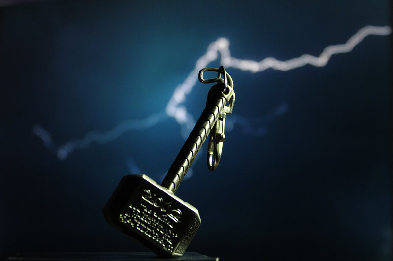 Thor's Hammer Keychain