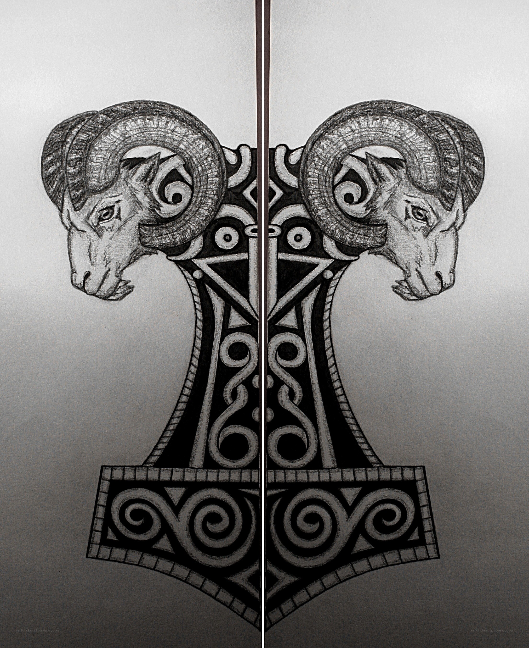 Thor's Hammer with Rams