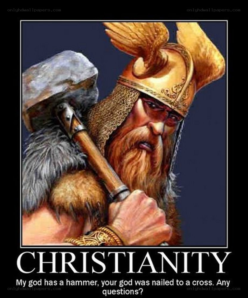Thor vs Jesus meme