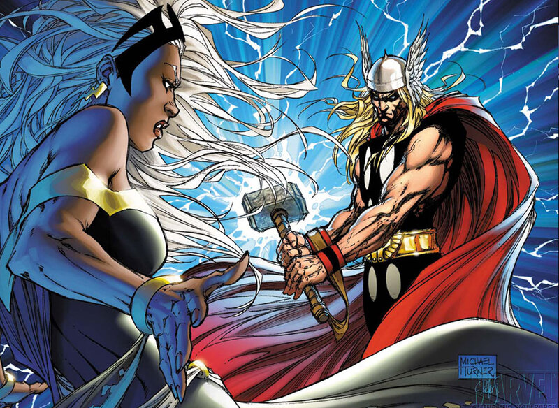 Thor vs. Storm battle
