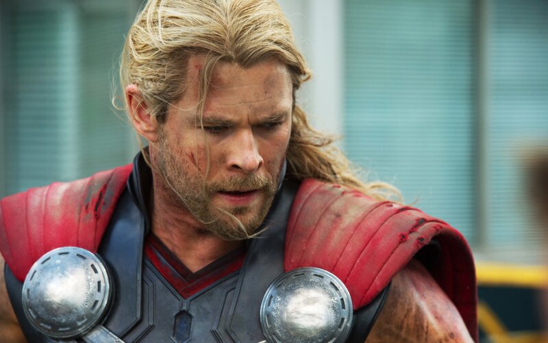 Thor with Bloodied Face