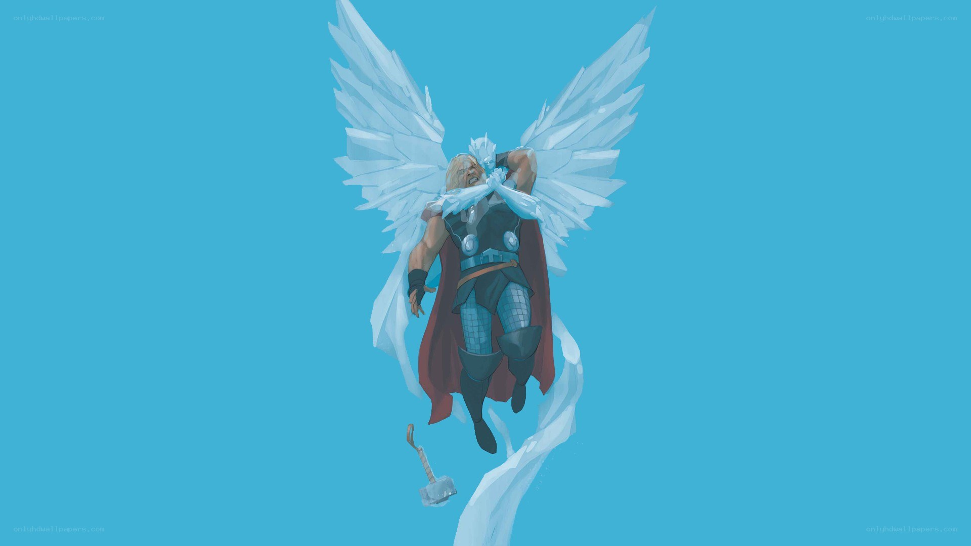Thor with ice wings