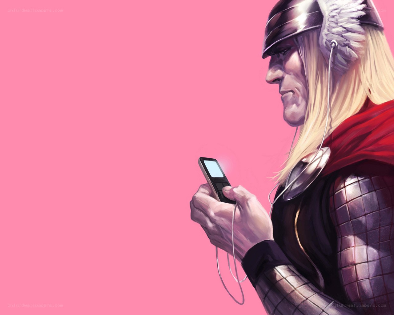 Thor with music player