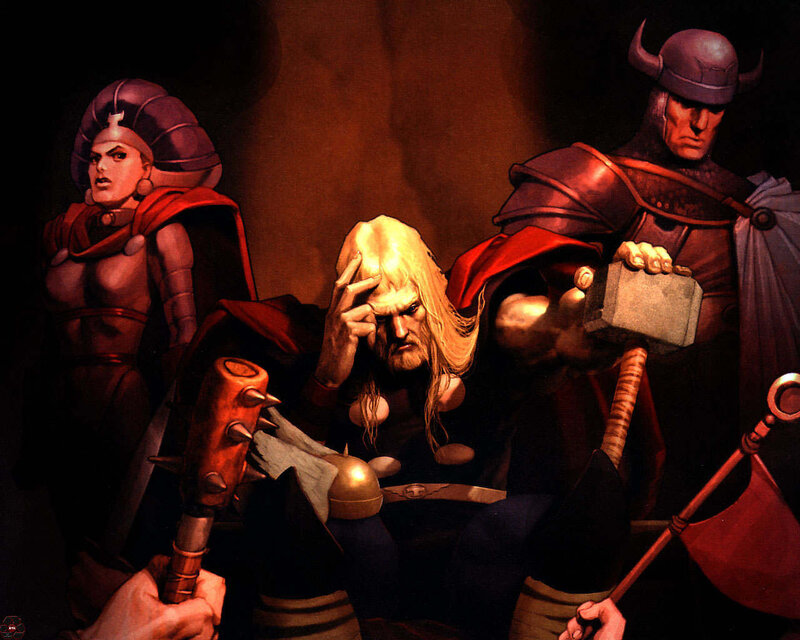 Thor with Warriors