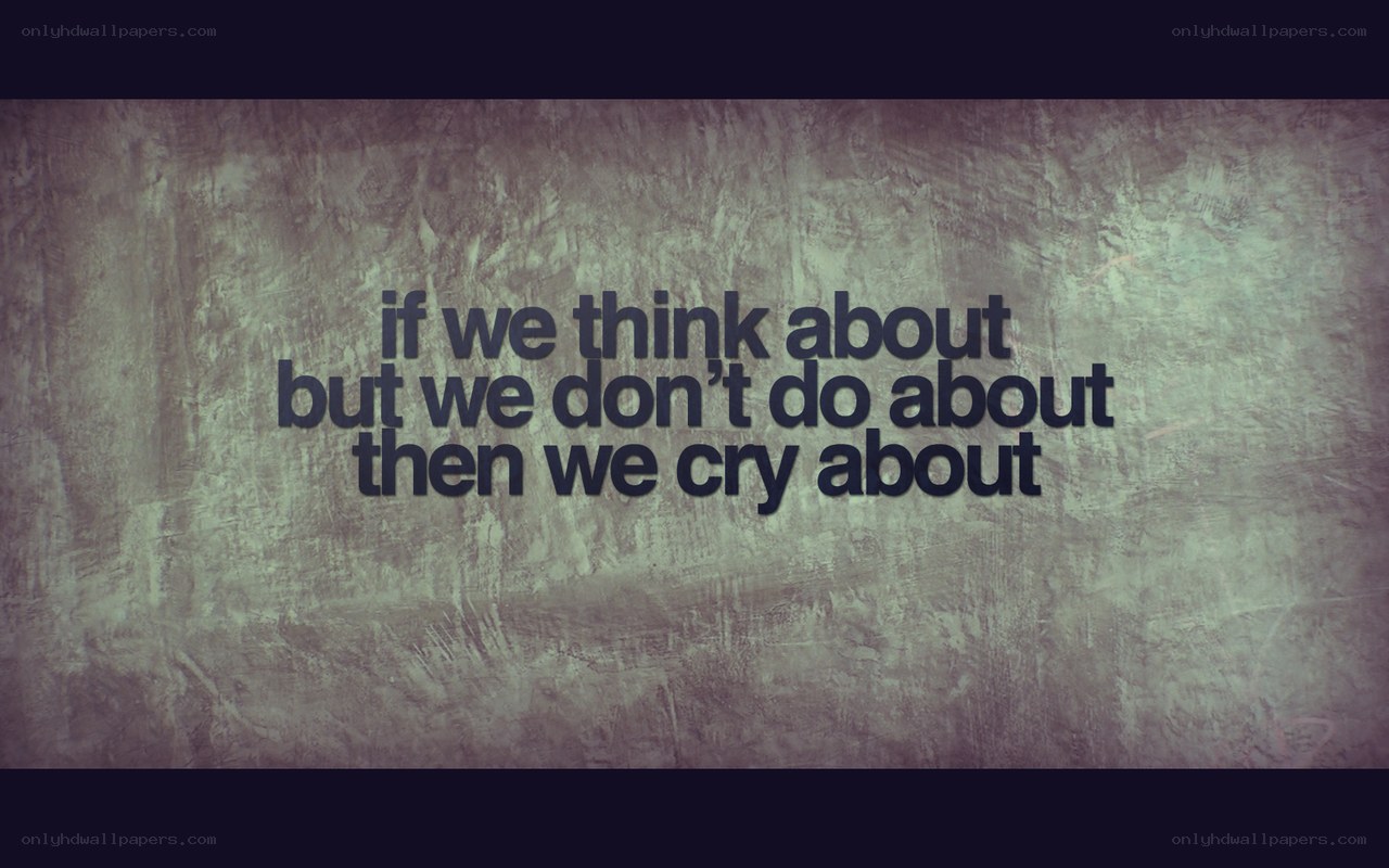 thoughts and tears quote