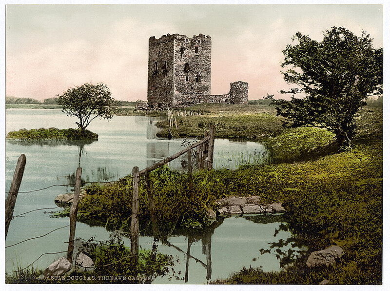 Threave Castle ruins
