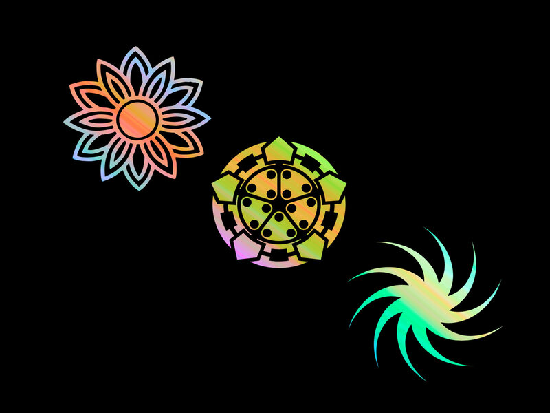 Three Abstract Symbols