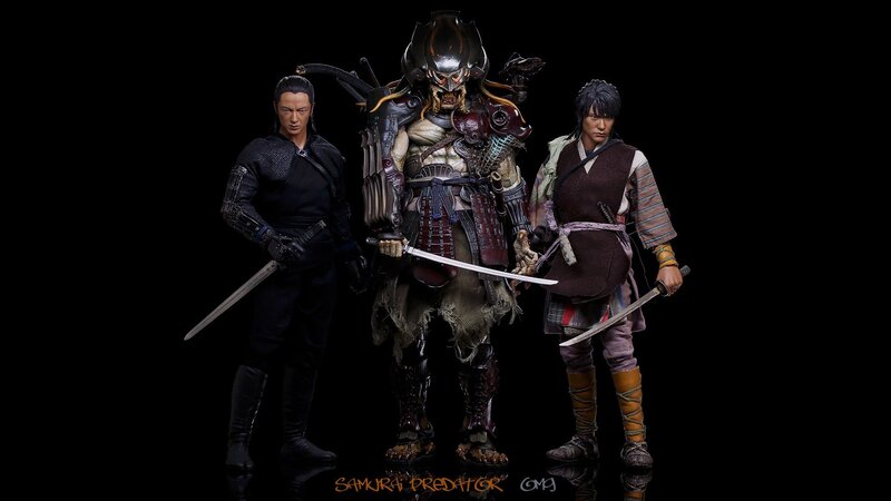 Three Action Figures