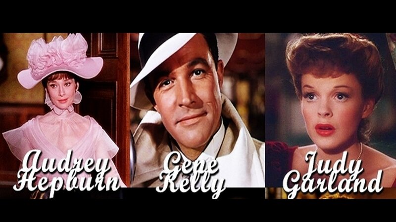 Three Actors in Film Stills