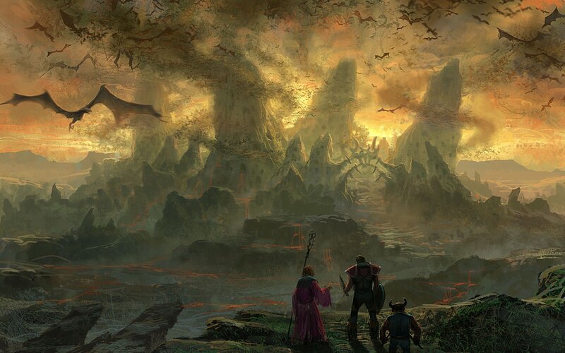 Three Adventurers in Wasteland