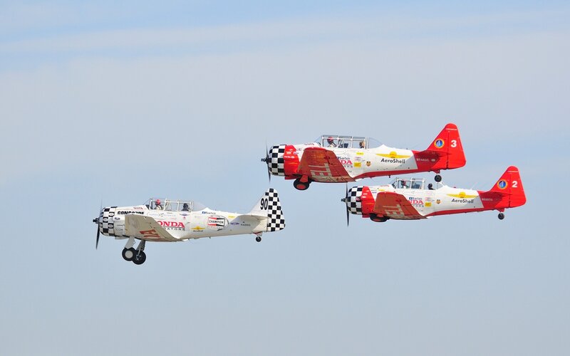 Three Aerobatic Planes