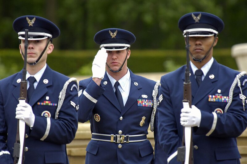 Three Air Force Personnel