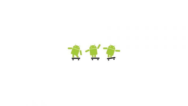 Three Android Robots