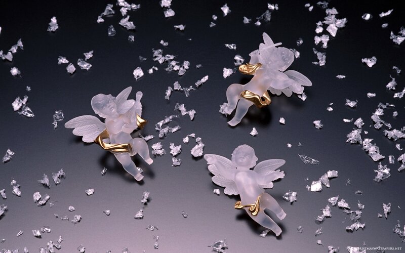 Three Angel Figurines