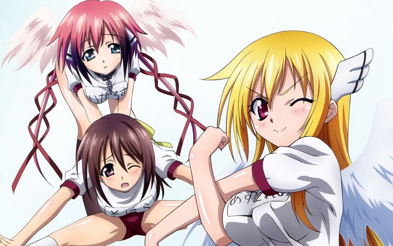 Three Angelic Girls