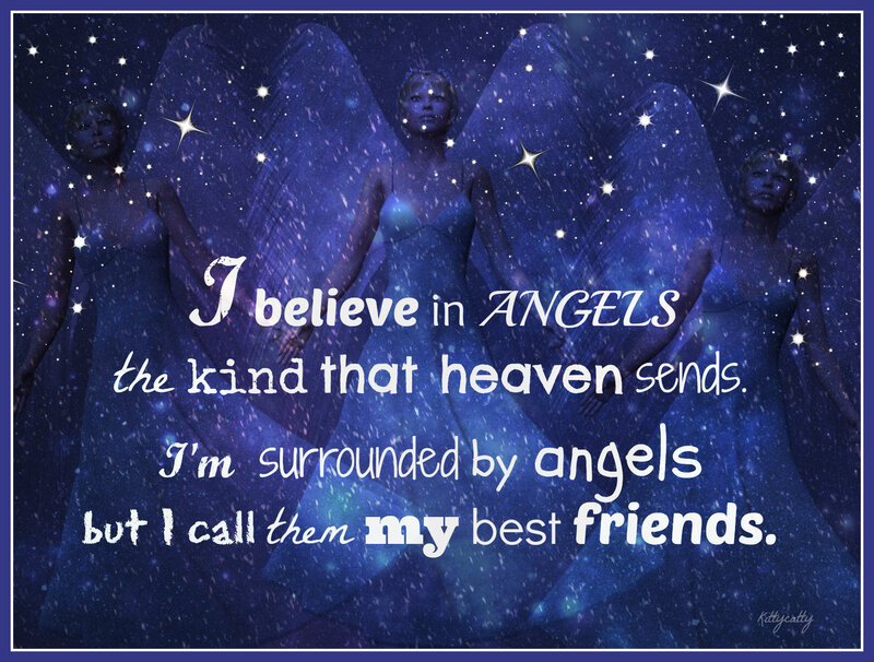 Three Angels in Blue