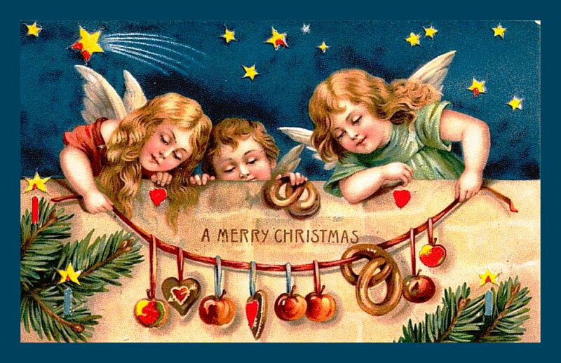Three Angels on Wall