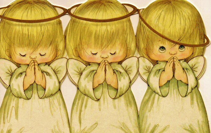 Three Angels Praying