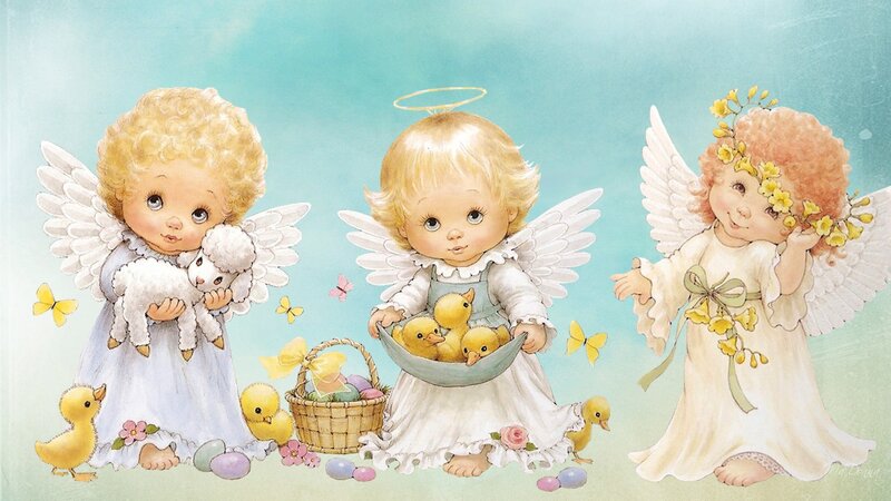 Three Angels with Animals