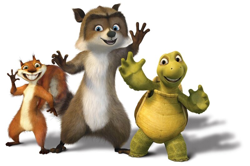 Three Animated Animals — Brown