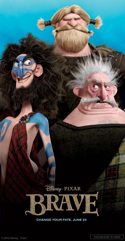 Three Animated Characters — Blue, Adventurous, 3d Render