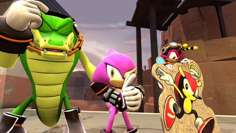 Three Animated Characters — Green, Tense