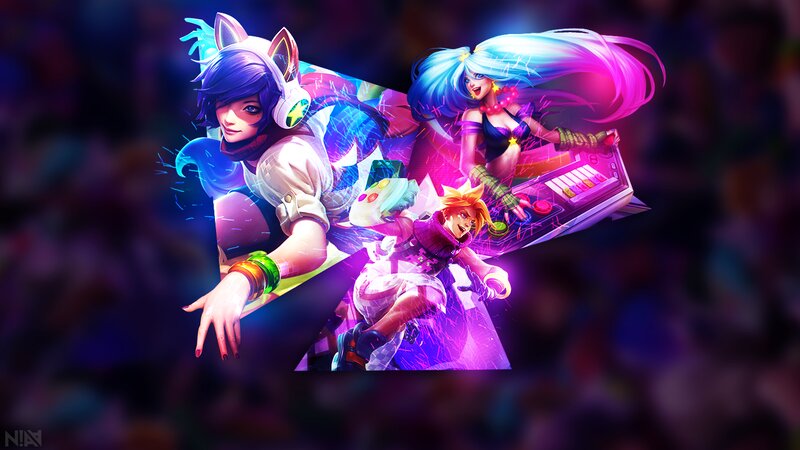 Three Animated Characters — Purple, Energetic