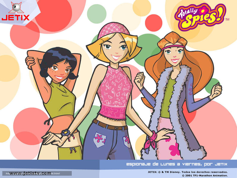 Three Animated Girls — Pink, Playful