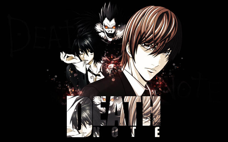 Three Anime Characters — Black, Dark, Character