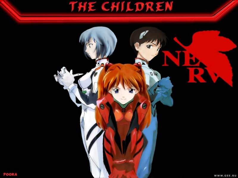 Three Anime Characters — Black, Dramatic, Mecha Suits