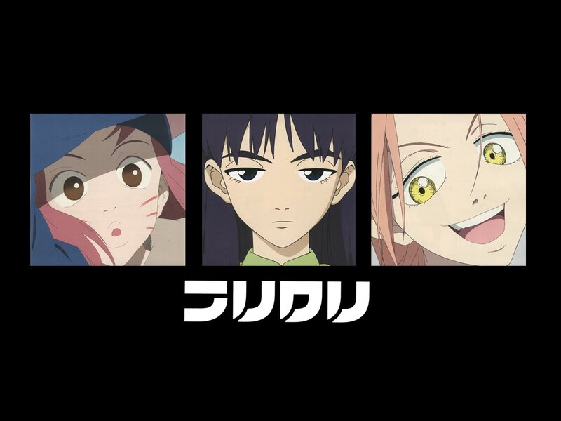 Three Anime Characters — Black, Neutral, Text