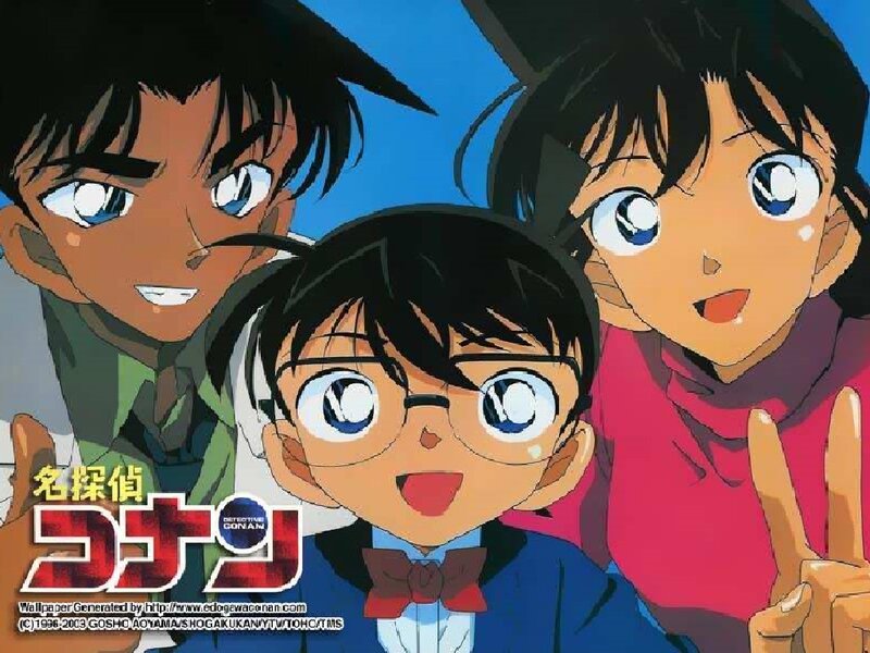Three Anime Characters — Blue, Cheerful, Boy