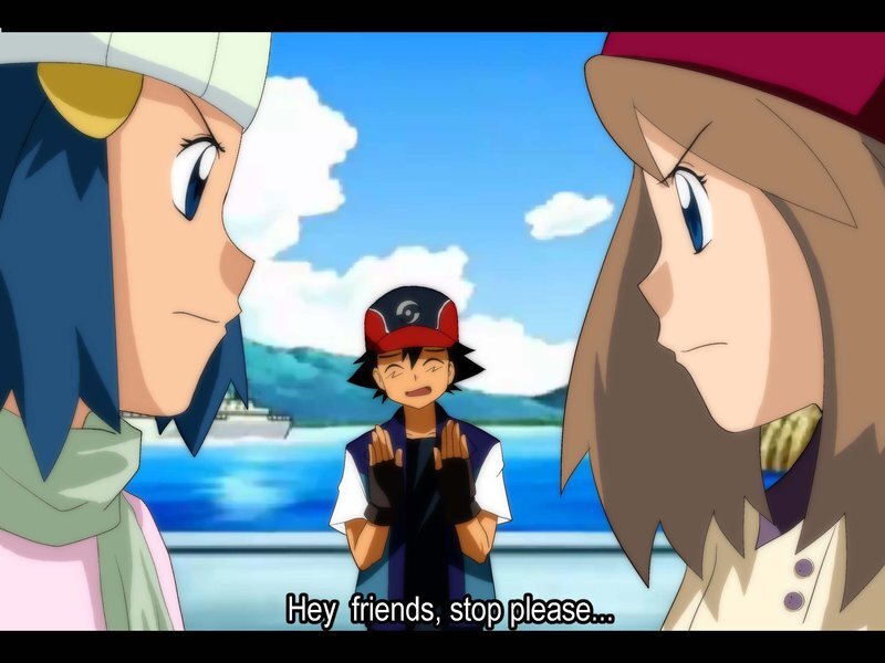 Three Anime Characters — Blue, Dramatic, Afternoon, Ocean