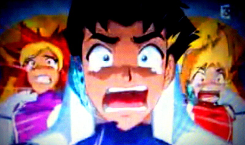 Three Anime Characters — Blue, Dramatic, Anime Characters