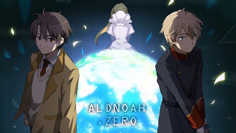 Three Anime Characters — Blue, Dramatic, Night, Earth