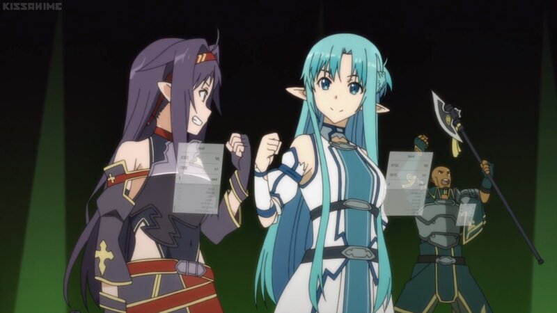 Three Anime Characters — Blue, Dramatic, Night, Elf Ears