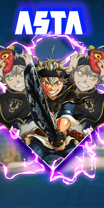 Three Anime Characters — Blue, Dramatic, Night, Sword