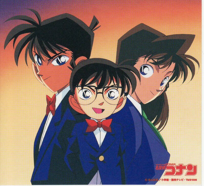 Three Anime Characters — Blue, Dramatic, Sunset, Glasses