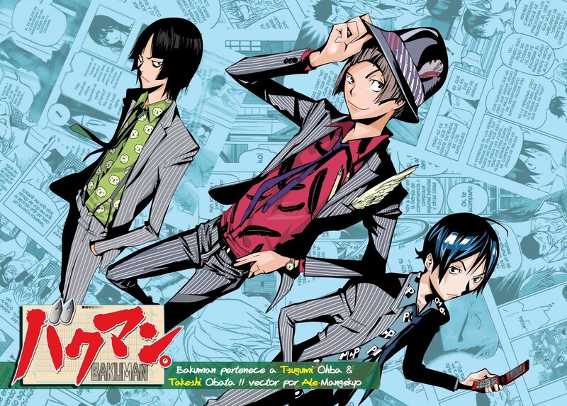 Three Anime Characters — Blue, Dynamic, Manga