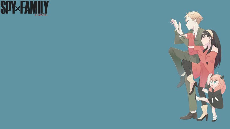 Three Anime Characters — Blue, Playful, Man